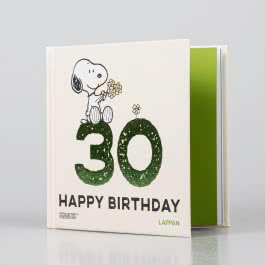 Peanuts Geschenkbuch: Happy Birthday zum 30. Geburtstag