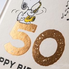 Peanuts Geschenkbuch: Happy Birthday zum 50. Geburtstag