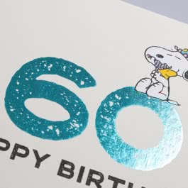 Peanuts Geschenkbuch: Happy Birthday zum 60. Geburtstag