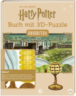 Harry Potter - Quidditch - Das offizielle Buch mit 3D-Puzzle Fan-Art 