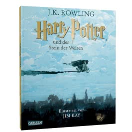 Harry Potter und der Stein der Weisen (farbig illustrierte Schmuckausgabe) (Harry Potter 1)