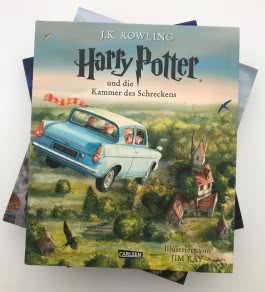 Harry Potter und die Kammer des Schreckens (farbig illustrierte Schmuckausgabe) (Harry Potter 2)