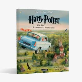 Harry Potter und die Kammer des Schreckens (farbig illustrierte Schmuckausgabe) (Harry Potter 2)