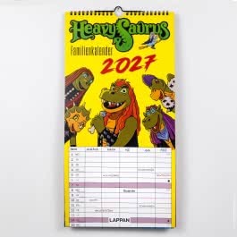 HeavySaurus Familienkalender 2027