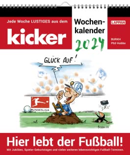 Hier lebt der Fußball! – kicker-Wochenkalender 2024