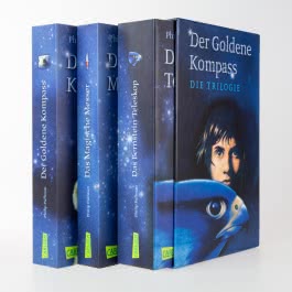 His Dark Materials: Der Goldene Kompass, Das Magische Messer und Das Bernstein-Teleskop im Schuber