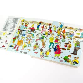 Hör mal (Soundbuch): Wimmelbuch: Im Kindergarten