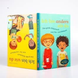 Ich bin anders als du – Ich bin wie du: Das große Bilderbuch zum Vor- und Mitlesen
