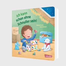 Ich kann schon ohne Schnuller sein!