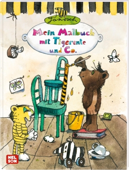 Janosch: Janosch: Mein Malbuch mit Tigerente & Co.