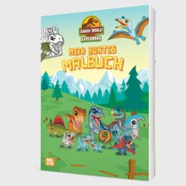 Jurassic World Explorers: Mein buntes Malbuch