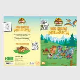 Jurassic World Explorers: Mein buntes Malbuch