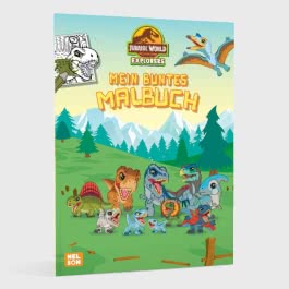 Jurassic World Explorers: Mein buntes Malbuch