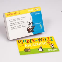 Kinder-Witze zum Ablachen! 2026: Mein Kalender für jeden Tag