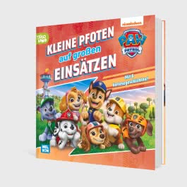 PAW Patrol Geschichtenbuch: Kleine Pfoten auf großen Einsätzen