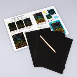 Kreative Kratzkunst: Traumwelten