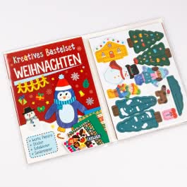 Bastelset für Kinder: Kreatives Bastelset: Weihnachten 2025
