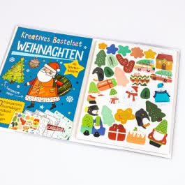 Bastelset für Kinder: Kreatives Bastelset: Weihnachten