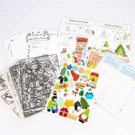 Bastelset für Kinder: Kreatives Bastelset: Weihnachten