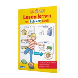 Conni Gelbe Reihe (Beschäftigungsbuch): Lesen lernen mit Sticker-Spaß