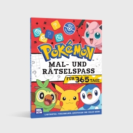 Pokémon Activity-Buch: Mal- und Rätselspaß für 365 Tage
