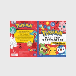 Pokémon Activity-Buch: Mal- und Rätselspaß für 365 Tage