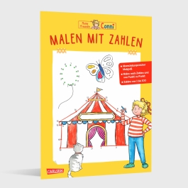 Conni Gelbe Reihe (Beschäftigungsbuch): Malen mit Zahlen 