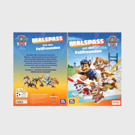 PAW Patrol Kindergartenheft: Malspaß mit den Fellfreunden