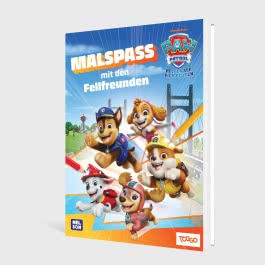 PAW Patrol Kindergartenheft: Malspaß mit den Fellfreunden