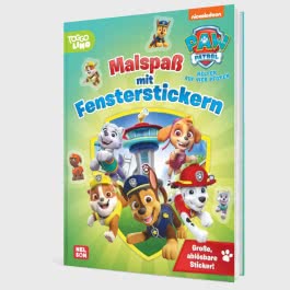 PAW Patrol Mitmachbuch: Malspaß mit Fensterstickern