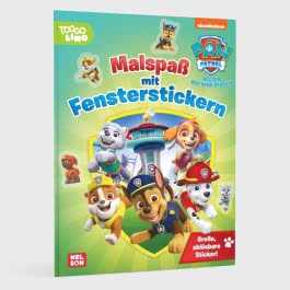 PAW Patrol Mitmachbuch: Malspaß mit Fensterstickern