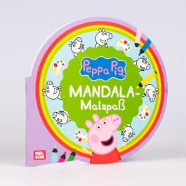 Peppa Wutz Ausmalbilder: MANDALA Malspaß