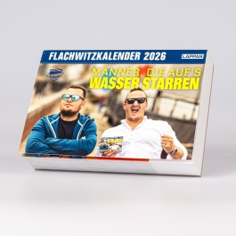Männer, die aufs Wasser starren - Flachwitzkalender 2026