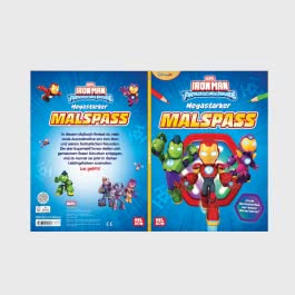 MARVEL: Iron Man und seine fantastischen Freunde: Megastarker Malspaß