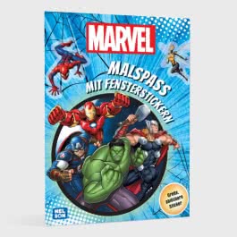 MARVEL: Malspaß mit Fensterstickern