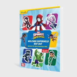 MARVEL Spidey und seine Super-Freunde: Welcher Superheld bist du? Quizbuch für deine Abenteuer-Welt