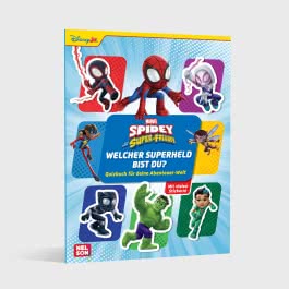 MARVEL Spidey und seine Super-Freunde: Welcher Superheld bist du? Quizbuch für deine Abenteuer-Welt