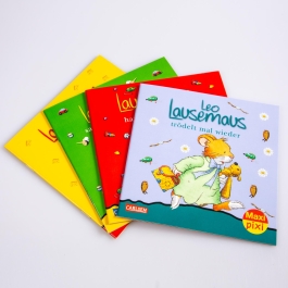 Maxi-Pixi-4er-Set 27: Neues von Leo Lausemaus (4x1 Exemplar)