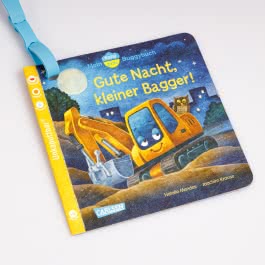 Baby Pixi (unkaputtbar) 138: Mein Baby-Pixi-Buggybuch: Gute Nacht, kleiner Bagger!