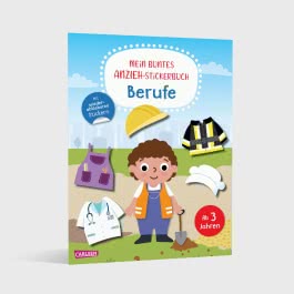Mein buntes Anzieh-Stickerbuch: Berufe