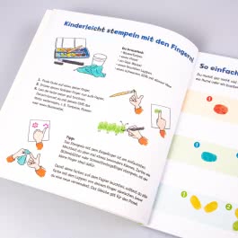 Mein buntes Fingerstempel-Malbuch