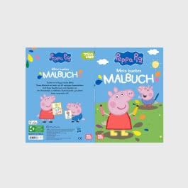 Peppa Wutz Ausmalbilder: Mein buntes Malbuch