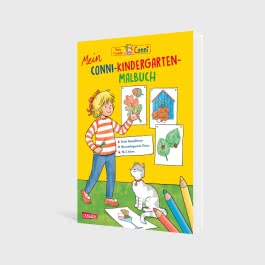 Conni Gelbe Reihe (Beschäftigungsbuch): Mein Conni-Kindergarten-Malbuch