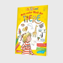 Conni Gelbe Reihe (Beschäftigungsbuch): Mein cooler Block der Tiere