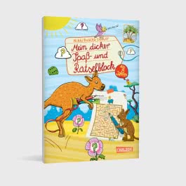 Rätselspaß Grundschule: Mein dicker Spaß- und Rätselblock