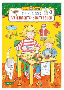 Conni Gelbe Reihe (Beschäftigungsbuch): Mein dickes Weihnachts-Bastelbuch 