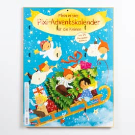 Mein erster Pixi-Adventskalender für die Kleinen - mit 24 Pappbilderbüchern - 2024