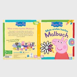 Peppa Wutz Ausmalbilder: Mein erstes buntes Malbuch 