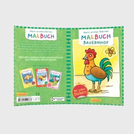 Mein erstes kleines Malbuch: Bauernhof