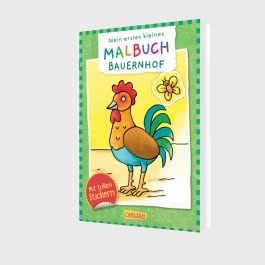 Mein erstes kleines Malbuch: Bauernhof